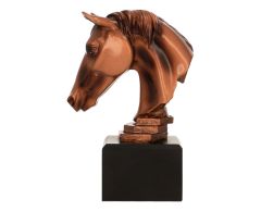 Heste ridning statuette