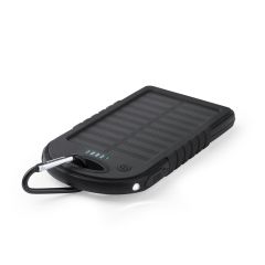 Powerbank / nødbatteri med solceller 4000 mAh