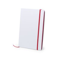 Notesbog A5 med blanke sider, fuldfarve tryk mulighed