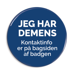 Jeg har demens badge