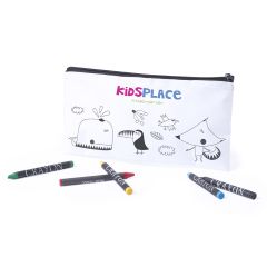 Mal selv penalhus sæt inkl. farvekridt