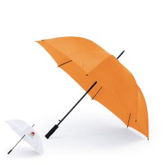 Golf paraply stormsikker og med fuldfarve tryk mulighed