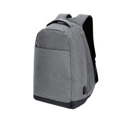 Moderne anti-tyveri rygsæk af holdbar polyester med USB forbindelse