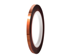 Varmebestandig tape 6mm, kobberfarvet