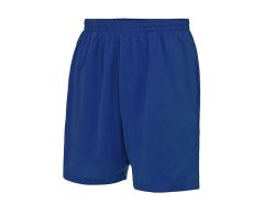 Polyester sport shorts med sidelommer
