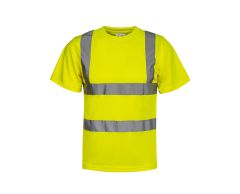 Refleks T-shirt af polyester