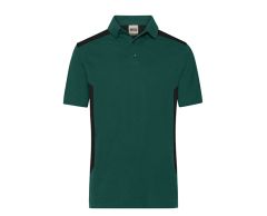Polo shirt til arbejde med kontrast farve - Herre