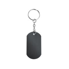 Dog tag nøglering - mulighed for gravering og tryk