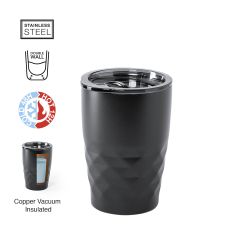 Termisk kørekrus mat overflade 350ml m/u logo