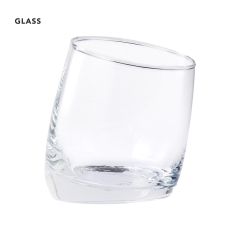 Skrå barglas 320 ml m/u logo tryk