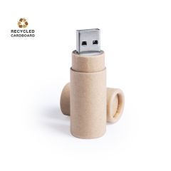 Genbrugt pap USB 16GB flash drive (Afgiftspligtig)