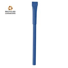 Naturlig kuglepen af genanvendt pap - aftageligt låg