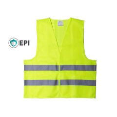 Refleksvest af polyester med tryk mulighed