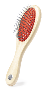 Kæledyrs børste med to børstetyper