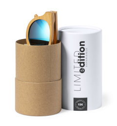 Limited Edition bambus solbriller inkl. polyester pose