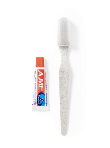 Tandbørste sæt af hvedehalm