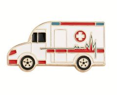 Ambulance med detaljer pin