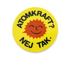 Atomkraft? Nej tak - Klistermærke 40mm