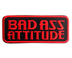 Bad ass attitude strygemærke