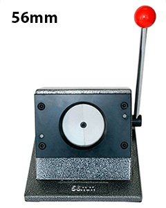 Stationær papirudstanser til 56mm badges