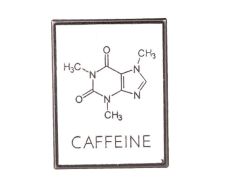 Caffeine kemisk formel hvid pin