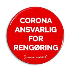 Corona ansvarlig for rengøring