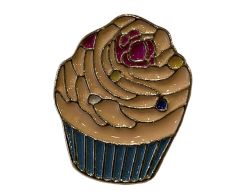Cupcake pin 20x25mm