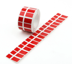 Danske flag klistermærker på rulle - 4000 styk. 