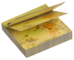 Digi flipbog sticky notes - så du kan animere blokken 75x75mm