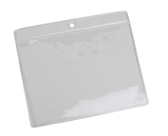 Plastlomme til ID-kort, 94 x 80 mm 