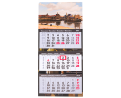 3 måneders kalender til væggen 310 * 690 mm