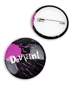 Deviant badge 25mm
