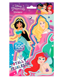 Disney Princess 500 klistermærker hæfte