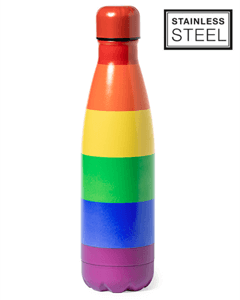Drikkeflaske 790 ml Pride regnbue i rustfrit stål