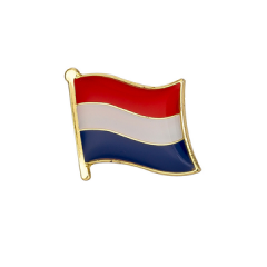 Hollandsk flag emaljepin