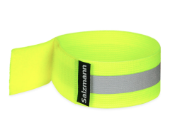Elastisk refleks armbånd med velcro