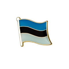 Estisk flag emalje pin