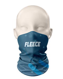 Varm halsedisse med fleece for og logo