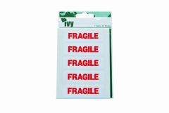 Selvklæbende fragile labels 19x63mm (35 stk)
