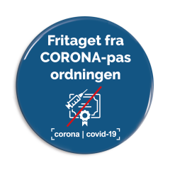 Fritaget fra corona-pas ordningen