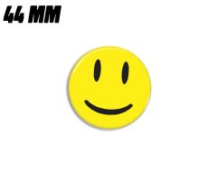 Gul glad smiley magnet 44mm
