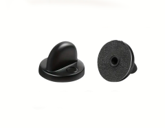 Sorte gummilåse 10 stk. 