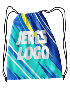 Gymnastik pose med fuldfarve tryk på hele posen