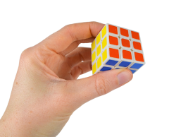 Hvid professor terning, ministørrelse