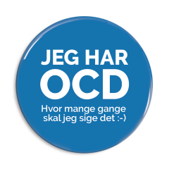 Jeg har OCD badge