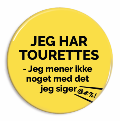 Jeg har tourettes badge
