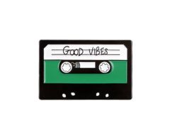 Kassettebånd - Good vibes pin