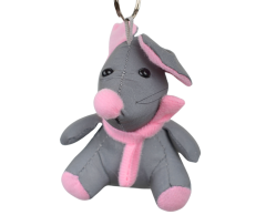 Lyserød mus refleksdyr uden logo 