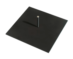 Firkantet base 7,5 kg. - Metalfod til beachflag