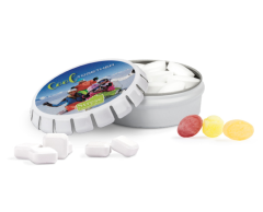 Mintpastiller med firmalogo, 19 g - CMYK tryk